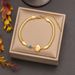 Hot Selling Titanium Steel Snake Bone Chain, Love Blue Eye Bracelet Series, Gold Non Fading Jewelry For Women_ipsvogv.com