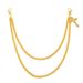 Jewelry Fashion Personality Cross Chain Hip Hop Punk Trend Gold Color Preserving Pant Accessories_ipsvogv.com