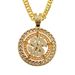 Creative new item, domineering and exaggerated hip-hop men's diamond studded US dollar pendant necklace_ipsvogv.com