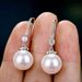 Korean temperament net red i pearl earrings women's simple and versatile earrings_ipsvogv.com