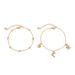 Beach Anklet star shaped butterfly chain pearl anklet ocean style shell dolphin foot jewelry_ipsvogv.com