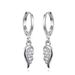 Unisex Fashion Simple Earrings Inlaid With Diamonds And Zircon CZ Angel Wings Earrings Net Celebrity Temperament Design Earrings For Women_ipsvogv.com
