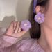Women’s Jewelry Set Fashion Camellia Earrings Seaside Holiday Style Flowers Spring And Summer New Style Super Fairy Sweet Earrings For Women_ipsvogv.com