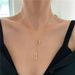 Minimalist Geometric Necklace Women's Summer Gold Pendant 2021 New Trend Light Luxury Small Design Sense High Grade_ipsvogv.com