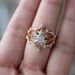 Sanjie's New Star And Moon Shaped Italian Style Ring, Niche Zircon French Jewelry, Ins Ring For Women_ipsvogv.com