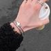 Unisex Retro Winding Cross Bracelet Trend Personality Titanium Steel No Fading Bamboo Bracelet Trendy Temperament Senior Couple_ipsvogv.com