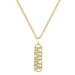 【 】 MAMA Sleek Fashion Light Luxury Charm Gorgeous Full Diamond Necklace Women's Versatile Clavicle Chain Titanium Steel_ipsvogv.com