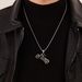 Men's Jewelry Personality Necklace Stainless Steel Hip Hop Trend Punk Style Motorcycle Titanium Steel Necklace_ipsvogv.com