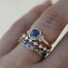 Sanjie 2025 New Ins Three Piece Ring Set Alloy Inlaid Zircon Handmade Charm Fashion Accessories For Women_ipsvogv.com
