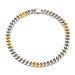 Women's Jewelry Gold And Silver Stitching Necklace Jewelry High End Hip Hop Stainless Steel Cuban Chain Female Sweater Chain Jewelry_ipsvogv.com