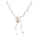 White Peach Dream" Pearl Bowknot Ribbon Necklace Exquisite Elegant Sweet Dreamy 2024 New Arrival_ipsvogv.com