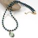 Constellation Shell 4 Cm Tiger Eye Stone Natural Stone Necklace Clavicle Chain Simple Niche_ipsvogv.com