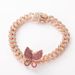 Instagram Style Personalized Full Cuban Necklace Water Diamond Butterfly Collarbone Neck Chain Hip-hop Jewelry_ipsvogv.com