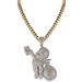 Men's Hip Hop Jewelry Large Pendant With Micro-Pavé Zirconia, Bold Statement Necklace For Trendy Style Trendy Jewelry_ipsvogv.com