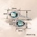 Cao Shi's Classic Teardrop Shaped With Adjustable Opening, A Light Luxury Ring For Socialite Gatherings, And Accessories_ipsvogv.com