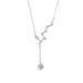 S999 Sterling Silver Beidou Seven Star Necklace Instagram Light Luxury Cold And Indifferent Wind Small Crowd Sweater_ipsvogv.com