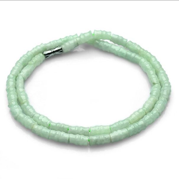 A-grade Jade, Bamboo, Necklace, Festival Height, Men's And Women's Chain, Collarbone, Temperament Type Jade Pendant Chain_ipsvogv.com
