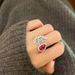 precious Women, Pearlescent High-end For With Feel And A Light Luxury Niche Design. Inlaid Zircon Pigeon Blood Red Food Women, Design._ipsvogv.com