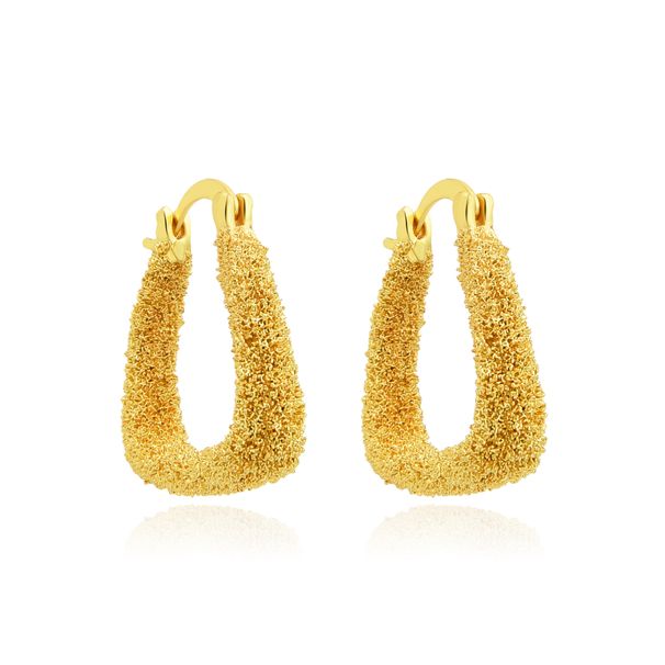 Women’s Jewelry Set Fashion High Grade Frosted Shimmering Triangle Earrings Elegant MetallicStyle Retro Earrings Light Luxury And Versatile Earrings_ipsvogv.com
