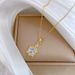 Steel 【 Titanium 】 Three Dimensional Fashion Turtle Light Luxury Temperament Gorgeous Full Diamond Necklace Women's 【 】_ipsvogv.com