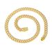 Men's 10mm wide classic little dragon beard splicing street hip-hop style chain necklace_ipsvogv.com
