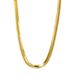 S Sterg Sier Base Classic Soft Snake Chain Necklace_ipsvogv.com