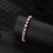 Fashionable, Light Luxury, Personalized Love Pink Water Diamond Bracelet Handpiece_ipsvogv.com