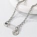 Large Safety Pin Hollow Saturn Pendant Necklace Titanium Steel No Fading Light Luxury Punk Style Design Clavicle Chain For Men_ipsvogv.com