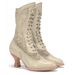 Women's Shoes autumn and winter new British style lace splicing front lace up pointed toe mid heel women's boots_ipsvogv.com
