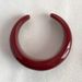 Korean Instagram Blogger's Same Wine Red Pendant Necklace With Niche Design And High-end Feel 2024 New Accessories For_ipsvogv.com