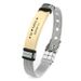 Men's Mesh Titanium Bracelet Fashionable Laser Engraving Versatile Stainless Steel Jewelry_ipsvogv.com