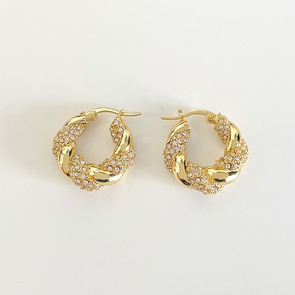 Women's Jewelry Zircon Earrings Temperament Earrings Personality Earrings Design Sense Fashion Earrings_ipsvogv.com