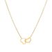 Lady Heart Shape Titanium Steel Wholesale Pendant Necklace_ipsvogv.com
