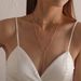 Fashion Exaggerated Geometric Fringed Round Bead Necklace Women's Temperament Multi-layer New Long Item Jewelry_ipsvogv.com