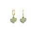 Trend ins coconut tree cactus shape earrings for women copper plated real gold zircon diamond crown temperament earrings_ipsvogv.com