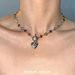 Sweet And Cool Colorful Heart Necklace For Women, New Hot Style Clavicle Necklace, Light Luxury, High End, Niche Design, Hot Girl Necklace Trend_ipsvogv.com