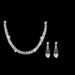 Ladies' Jewelry BRILLIANT BRIDE - Diamond Wedding Jewelry Set (Necklace & Earrings, Luxury Bridal Accessories)_ipsvogv.com