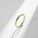 INS genderless cold style titanium steel round wire tail ring ring men and women neutral smooth plain ring stackable hand jewelry_ipsvogv.com