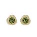 Women's Jewelry French Retro Shining Olive Green Earrings Light Luxury High End Design Simple Emerald Crystal Earrings Earrings_ipsvogv.com