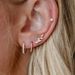Women’s Jewelry Set Fashion Brass With Real Gold Plating Fashionable And Light Luxury Style High Grade Wheat Ear Inlaid Zircon Earrings Set_ipsvogv.com