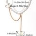 Ins Style Jewelry Transparent Heart Tassel Necklace Simple Pearl Women's Necklace_ipsvogv.com