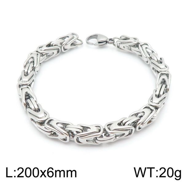 Jewelry & Accessories Kalun New Hip Hop Style Emperor Chain Creative Personality Fashion V Shaped Titanium Steel Men's Bracelet Necklace Set_ipsvogv.com