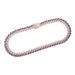 Hip Hop Niche Trendy Temperament Blue Cuban Bracelet With Diamond Inlay Men And Hiphop Gold-plated Necklace For Women_ipsvogv.com