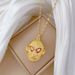 【 】 Black Myth Wukong Light Luxury Charm Gorgeous Full Diamond Necklace Women's Versatile Clavicle Chain Titanium Steel_ipsvogv.com