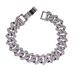 Men’s Jewelry Set Fashion Hip Hop Style New 15mm Diamond Simple Head Trendy Cuban Chain Full Diamond Necklace Big Gold Chain_ipsvogv.com