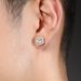 Men's Jewelry Hip Hop 8MM Round Zirconium Snowflake Cross Rock Sugar No Ear Piercing Strong Magnetic Earrings Trendy All Match Earrings_ipsvogv.com