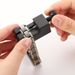 Kaiyi Jewelry Men's Magnetic Therapy Hematite Titanium Steel Bracelet Detachable_ipsvogv.com