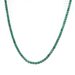 Hip-Hop Vintage Green Zircon Necklace Light Luxury New 3mm Tennis Chain Unisex Fashion Trendy Jewelry_ipsvogv.com