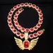 Unisex New Hip Hop Jewelry Full Diamond Wing Pendant Hiphop Street Culture Trendy Men Cuban Necklace_ipsvogv.com