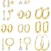 Unisex Simple Niche Water Drop Earrings Personality Temperament Versatile Earrings Female Cold Style Elongated Face Temperament Earrings_ipsvogv.com
